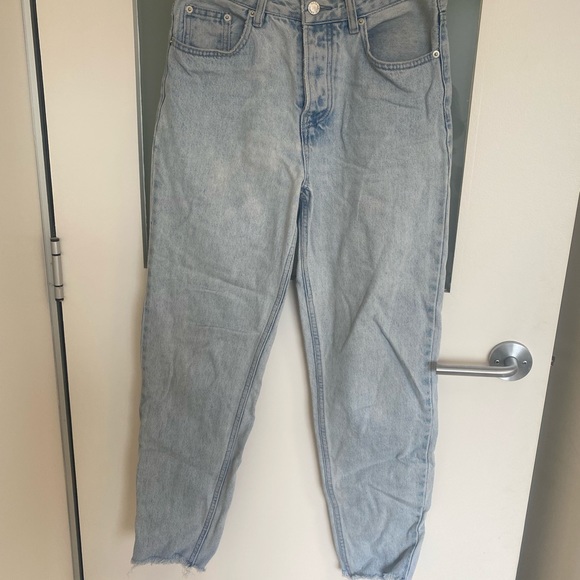 ASSEMBLY LABEL HIGH WASTED RIGID JEANS SIZE 10 - Picture 5 of 9